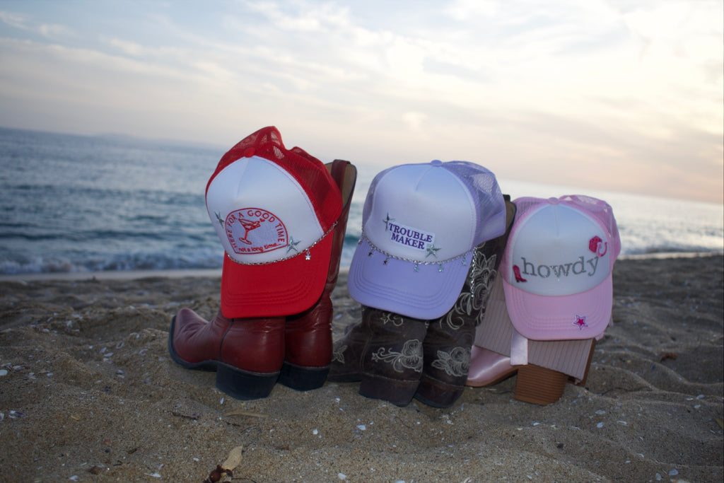 Here for a good time… Trucker hat
