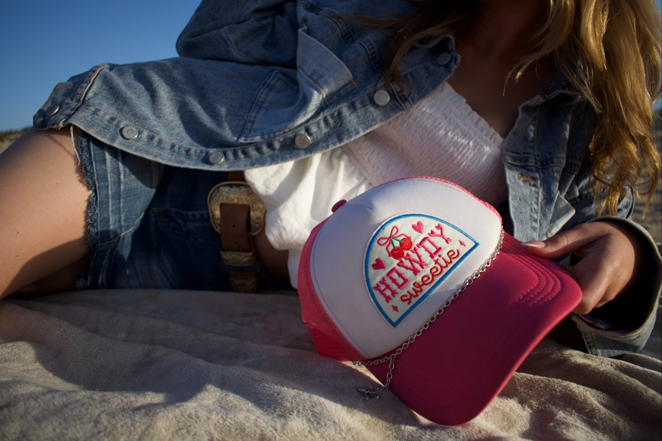 Howdy Sweetie Trucker Hat